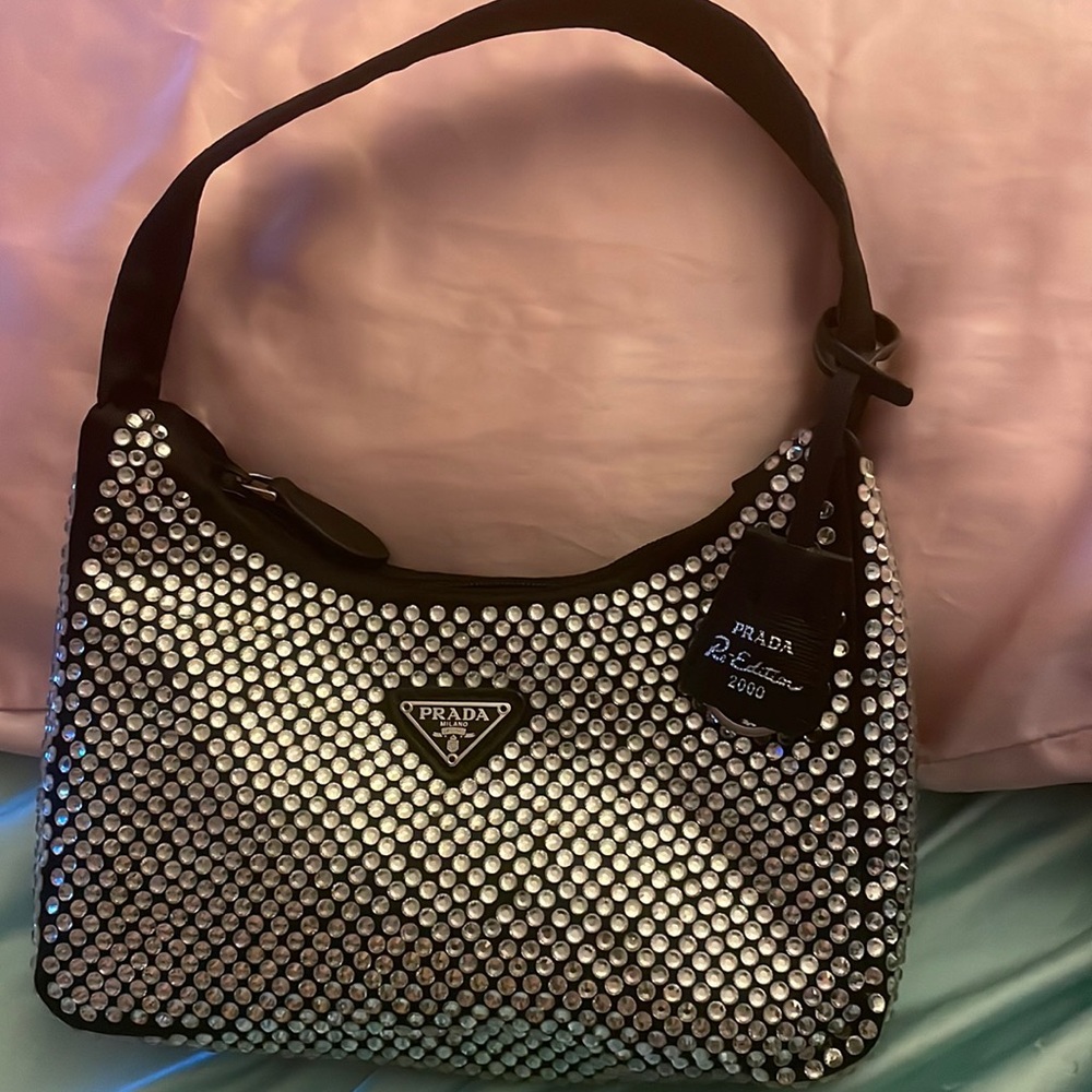Prada Re-edition Crystal Mini Bag